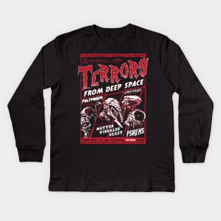 Terrors From Deep Space! Kids Long Sleeve T-Shirt